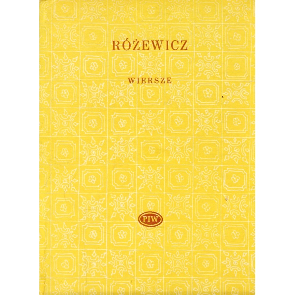 Tadeusz Różewicz Wiersze