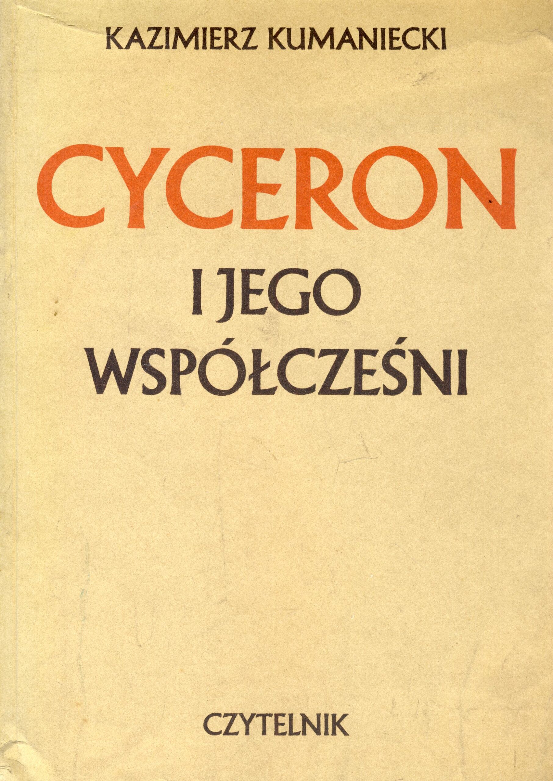 Cyceron i jego współcześni