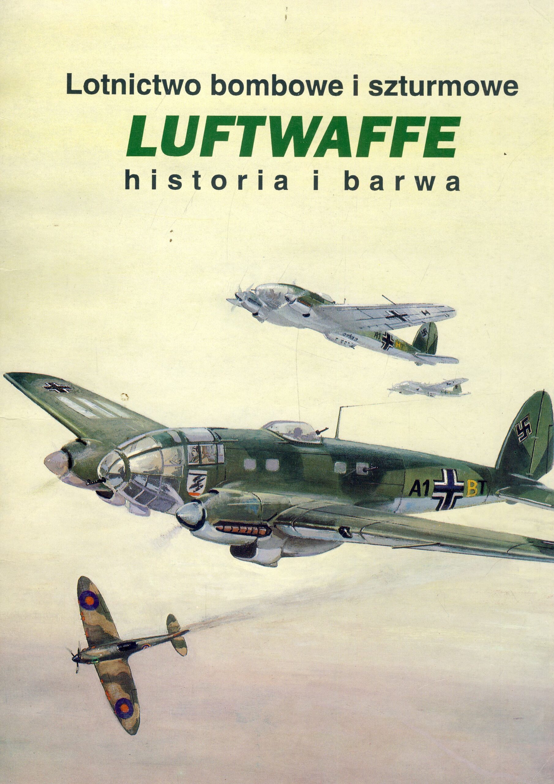 Lotnictwo bombowe i szturmowe Luftwaffe Historia i barwa