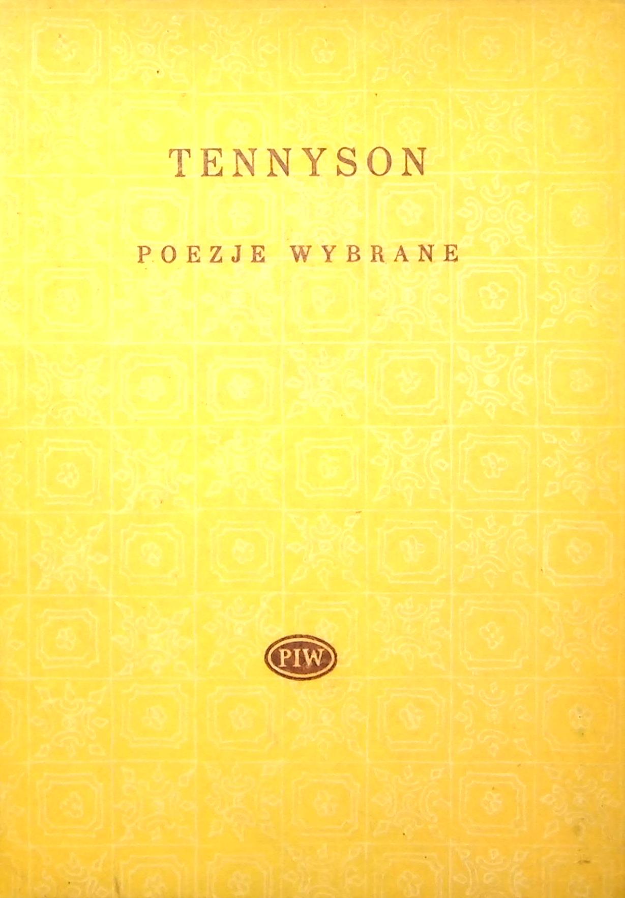 Alfred Tennyson Poezje wybrane